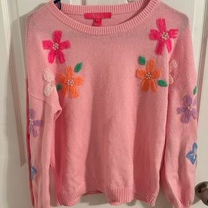 Lilly Pulitzer floral sweater